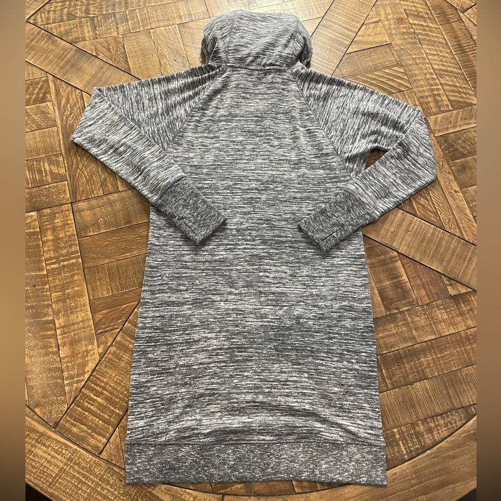 Athleta Women’s Blissful Hoodie Tunic Sweater Dress - Picture 2 of 8